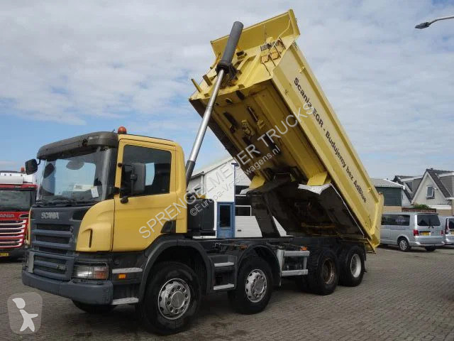 Kamion Scania P380 8X4 MET 20CUB STEE...