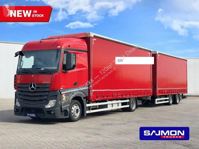 Kamion Mercedes ACTROS / ZESTAW TANDEM 120 M3 /...