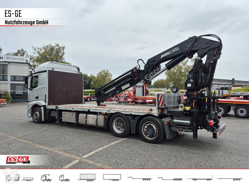 Camión Mercedes 2546 L 6X2 ACTROS, Pritsche,...