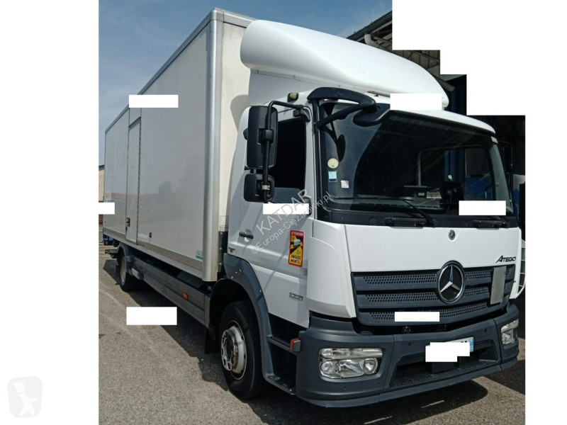Camión Mercedes 1221 Euro 6 kontener 18 palet...