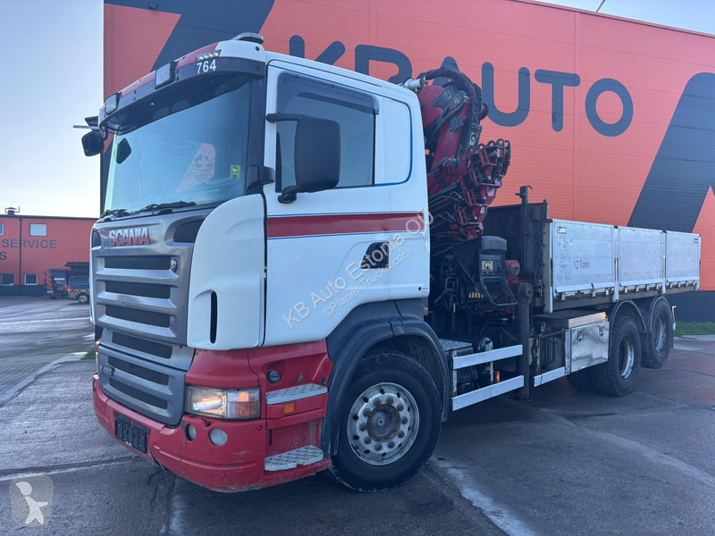 Kamion Scania 6x2 HIAB 288E-8 / BOX L=5281 mm