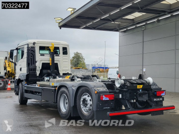 Kamion MAN TGS 26.480 6X2 NEW! HYVA 26-60 S containersystem Lift+LenkAchse Airco Euro 6