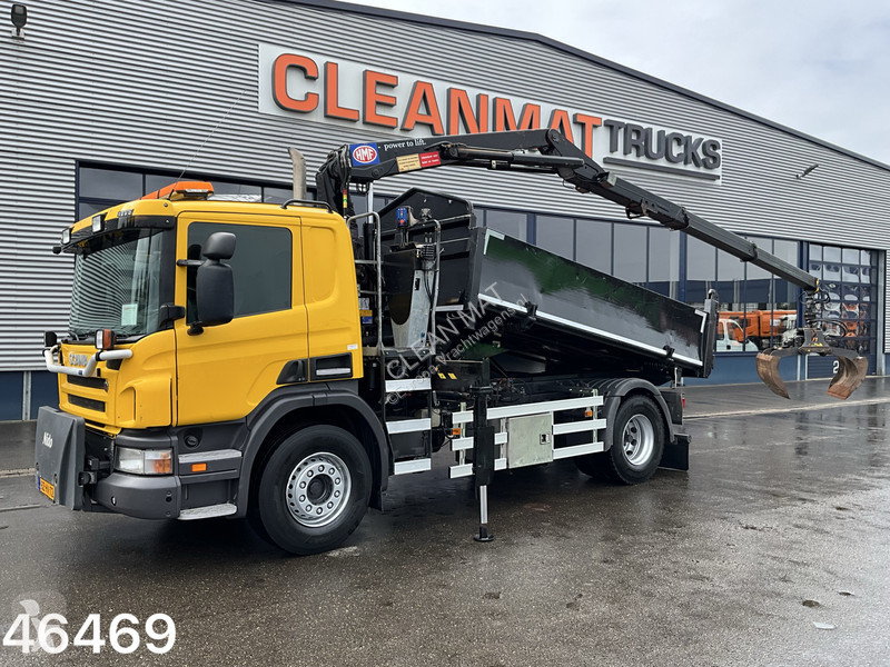 Kamion Scania 280 HMF 12 Tonmeter Z-kraan