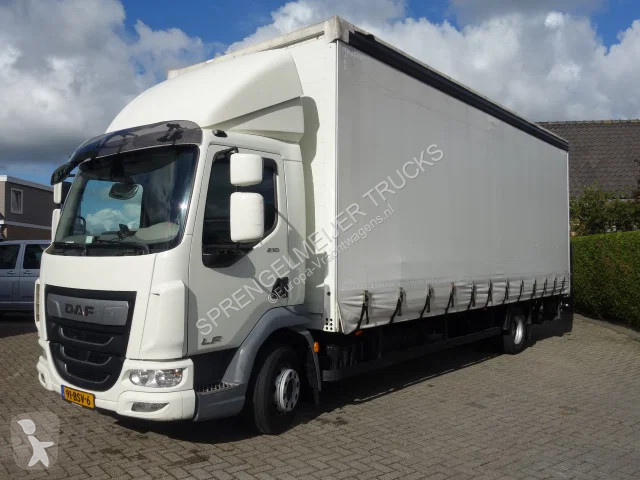 Kamion DAF 210 SCHUIFZEILBOX 7.21METER ALULIFT