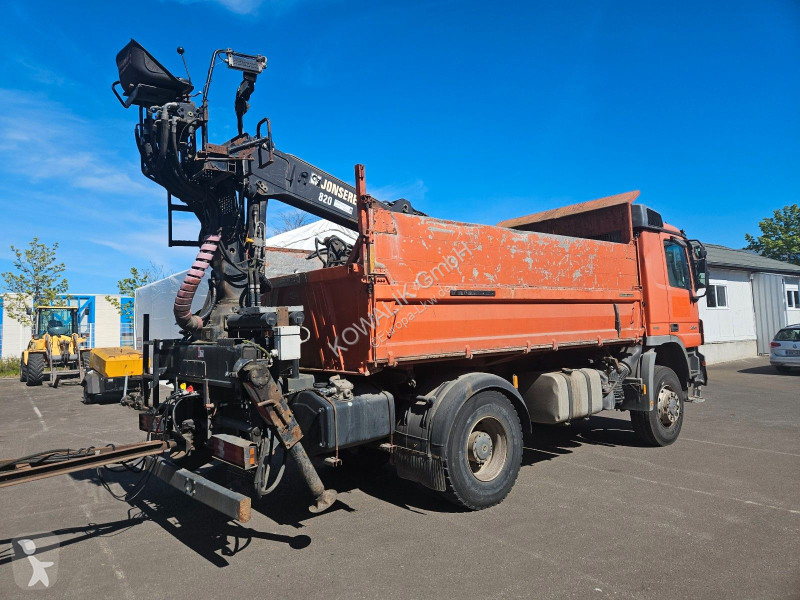 Camión Mercedes 2041 4x4 Selbstlader / Kran