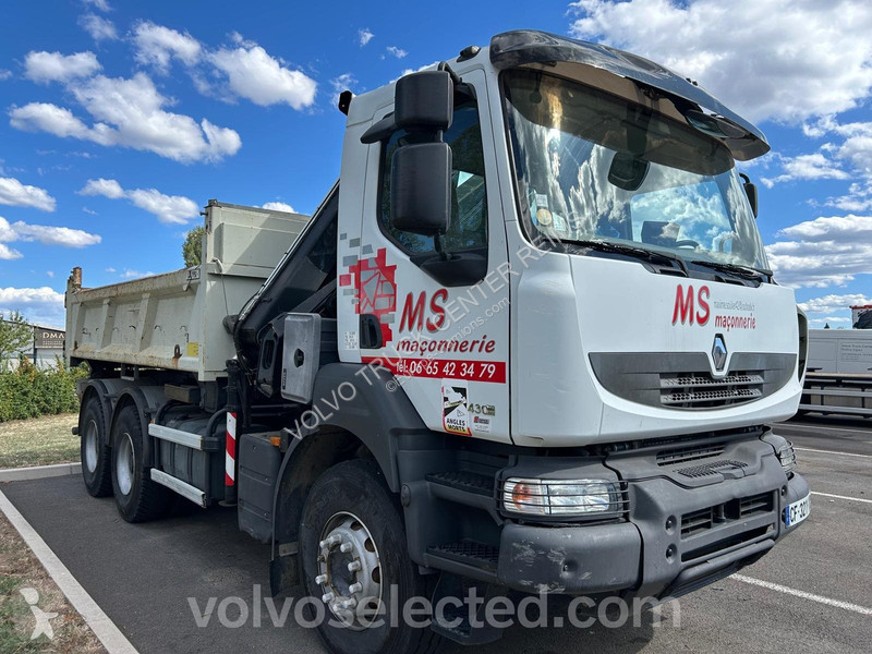 Renault 6X4 430 BIBENNE E5 truck