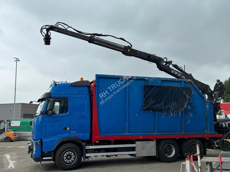 Camión Volvo FH 520 6X4 EURO 5 + LOGLIFT 0ST96R...
