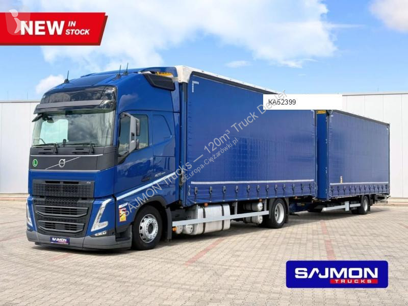 Camión Volvo 420 / ZESTAW TANDEM 120M3 /...