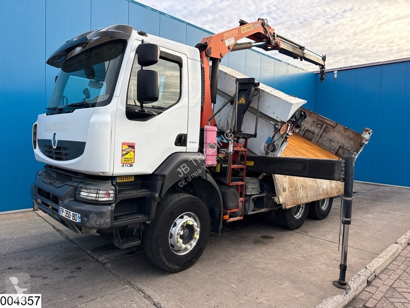 Renault 410 Dxi 6x4, Palfinger, Tri-benne,...