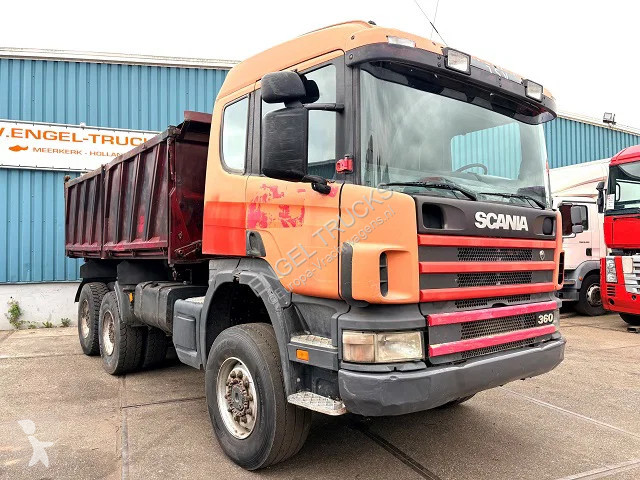 Camion Scania 360 C 6x6 FULL STEEL 3-WAY KIPPER...