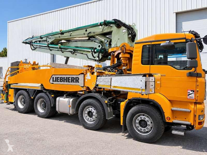 Camion MAN 41.430 + POMPE LIEBHERR 37 R4 XXT