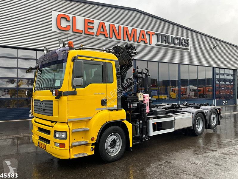MAN TGA Hiab 16 Tonmeter laadkraan truck