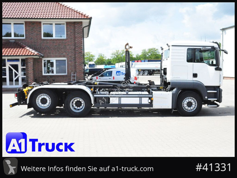 Camion MAN TGS 26,460, Meiller, Lift-Lenkachse,...