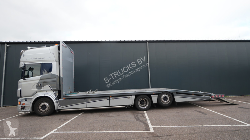 Camion Scania 620 V8 6x2 Car/Machine transport