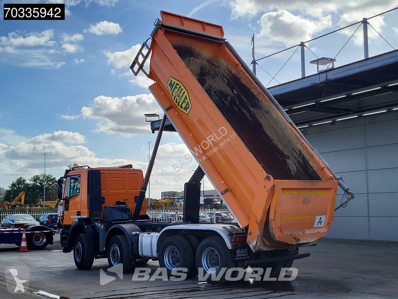 Iveco 410 8X4 Meiller tipper Steel suspension...