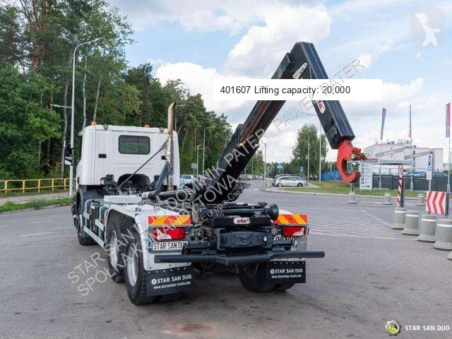 Camion Scania P410 6x4 Hyva Lift 20.53.S hooklift
