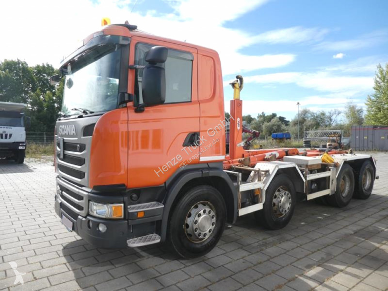 Camion Scania G 410 8x4 Abrollkipper AP Achsen