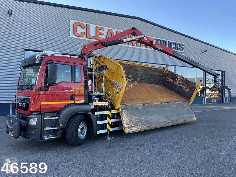 Camion MAN 35.360 8x4 Euro 6 HMF 22 Tonmeter...