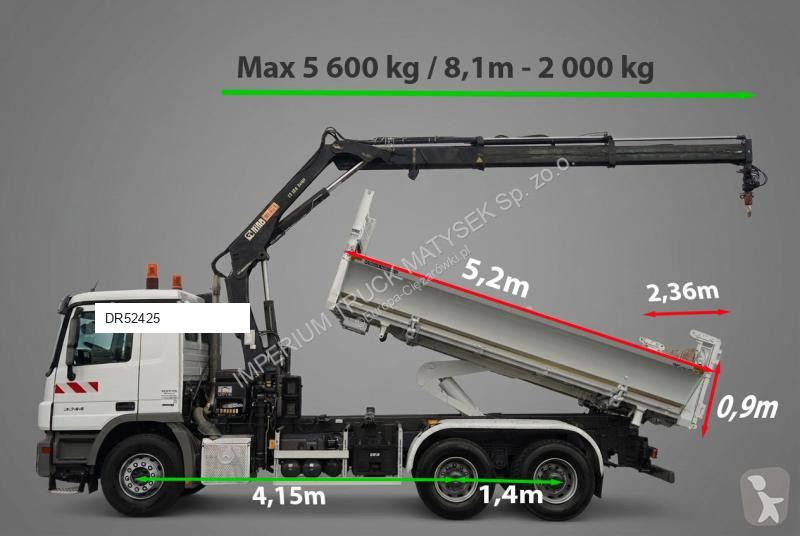Грузовик Mercedes xs 166 hiduo