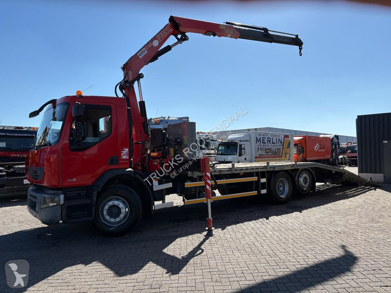 Грузовик Renault 380 DXI + FASSI F 165-- 2 +...