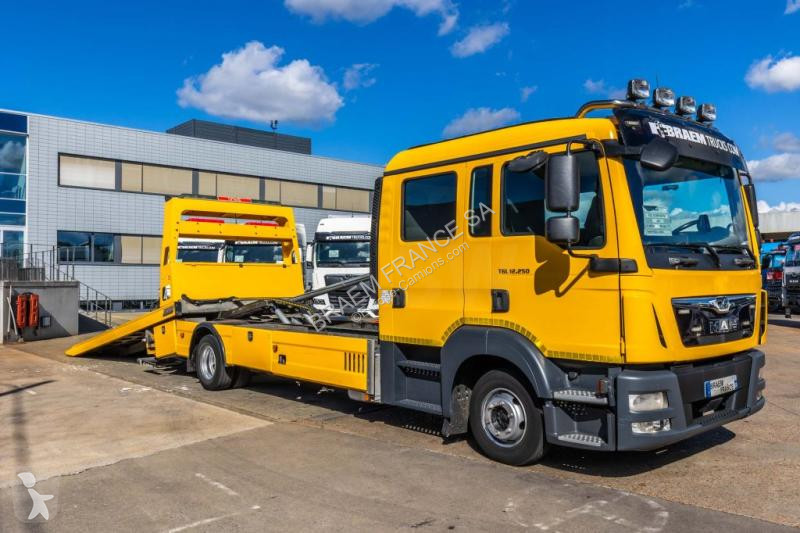 MAN 12.250+OMARZ 4T+PANIER AR 3.5T truck