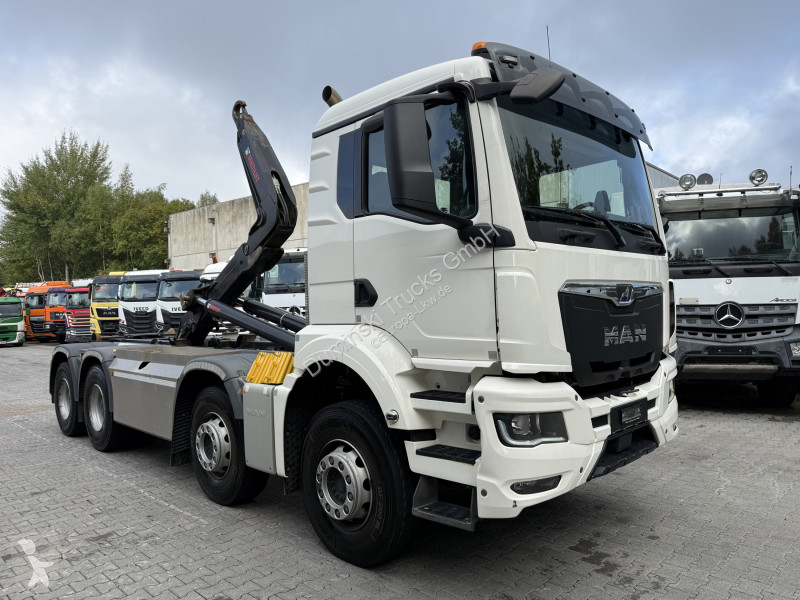 شاحنة MAN TGS 35.470 8X4 BB Haken Multilift