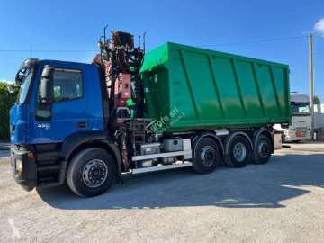 شاحنة Iveco STRALIS 260.450 SCARRABILE CON GRU