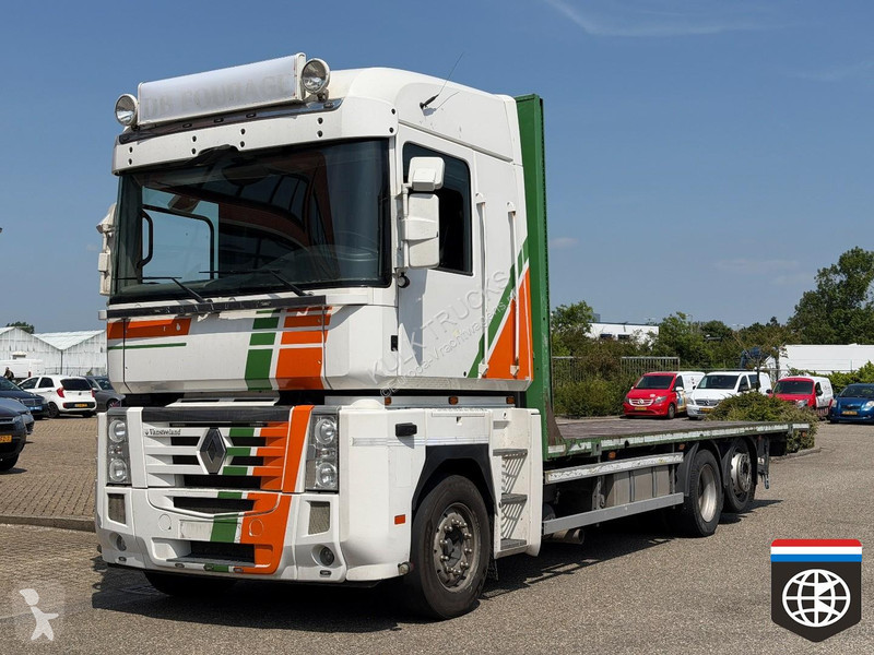 Камион Renault MAGNUM 520 Euro 5 - Open flatbed...