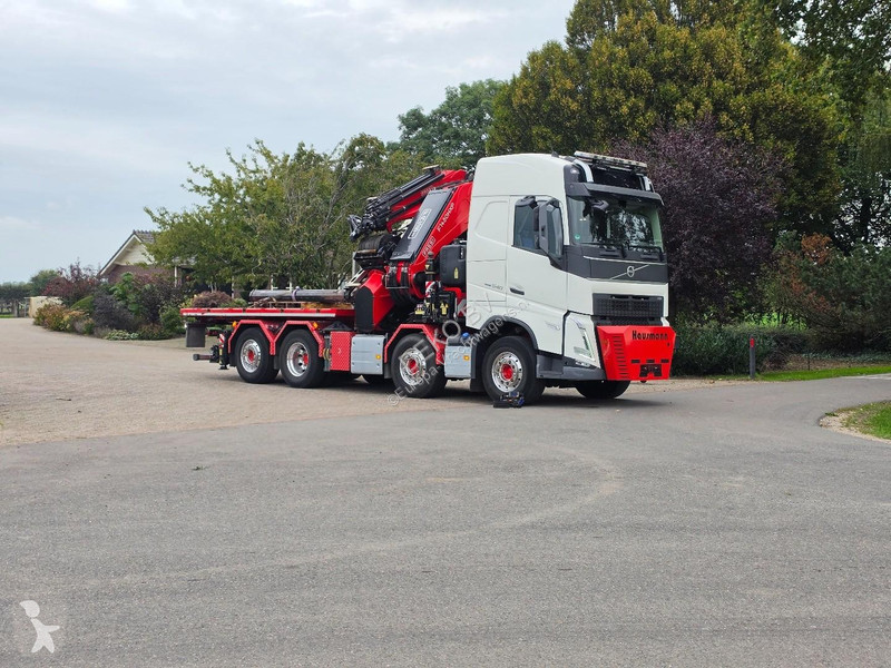 شاحنة Volvo 540 8x2 CRANE TRUCK FASSI 1450...