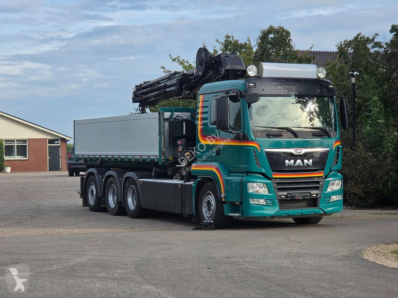 Lastbil MAN 35.500 8x4 CRANE/CONTAINER/TIPPER!!...