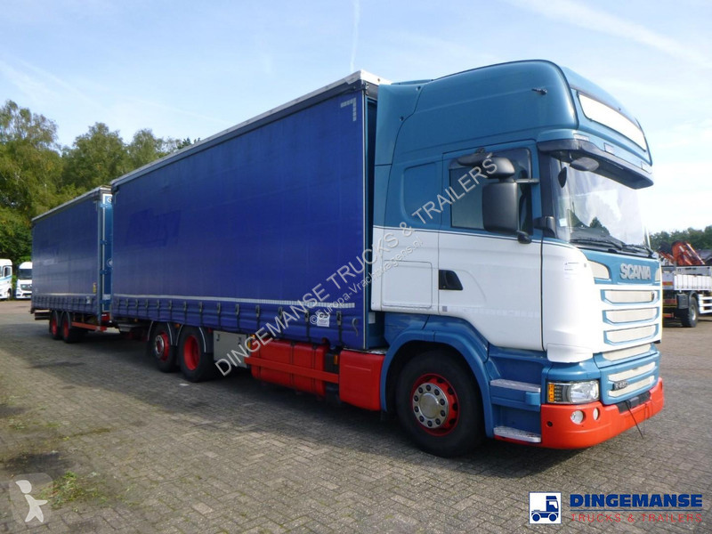 Camión Scania 450 6x2 Euro 6 mega volume + Van...