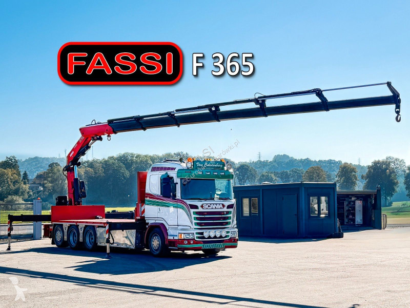 Камион Scania 450 Platform 6,40 m FASSI F365...