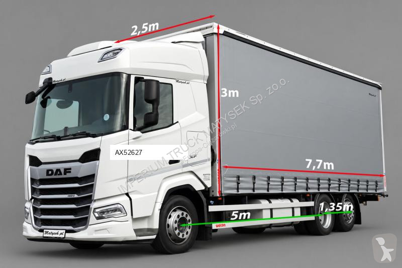 شاحنة DAF XF 480 / FIRANKA / 6X2 / I-PARK COOL...