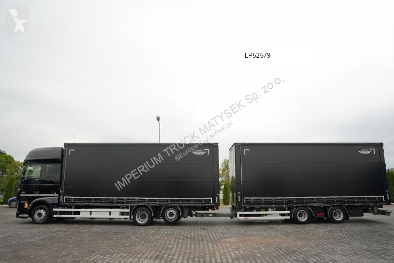 شاحنة DAF XF 480 / 6X2 / ZESTAW TANDEM 120 M3 /...
