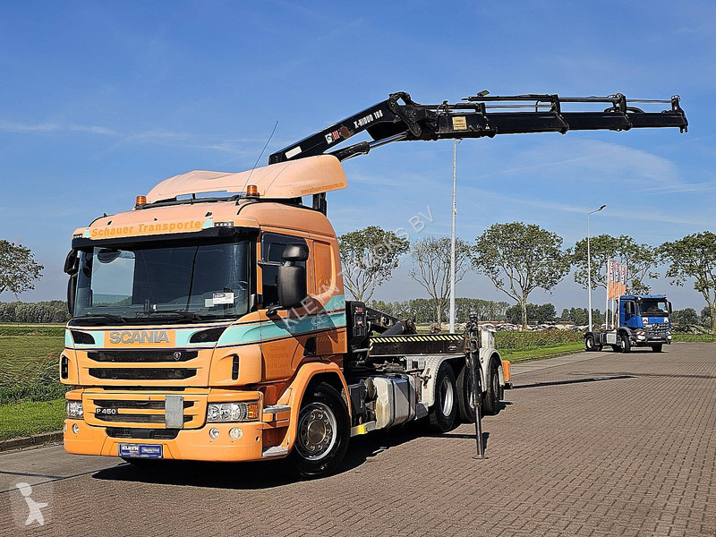 Kamion Scania 450 8X4*6 HIAB 188-E3