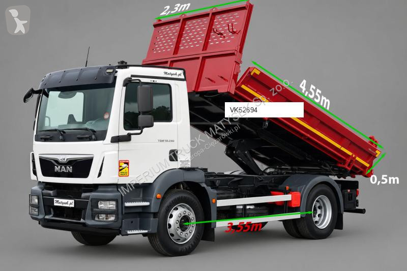 Kamion MAN TGM 15.290 / 4X2 / HYDROBURTA /...