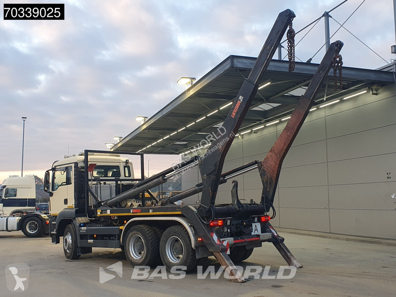 MAN 26.460 6X4 Full Steel Big-Axle Hiab Skip...