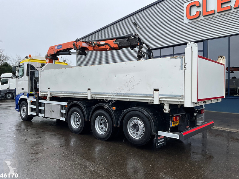 Lastbil Volvo 420 8x4 HMF 22 Tonmeter laadkraan
