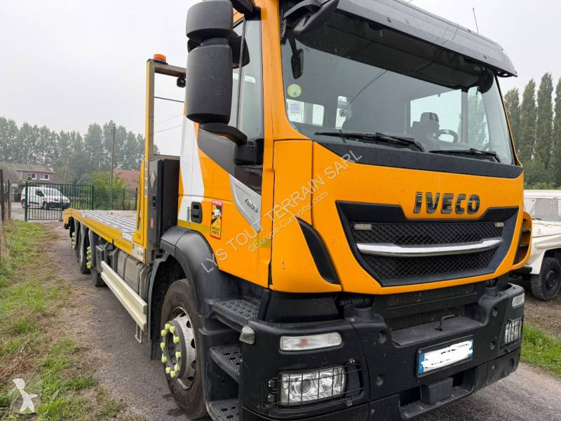 Превоз на строителна техника Iveco 420