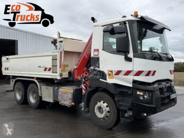Renault two-way side tipper truck