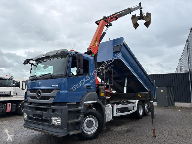شاحنة Mercedes 2640 + PALFINGER PK 16001---2X...