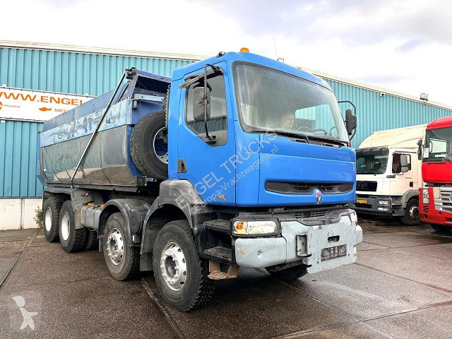 Renault 420 DCI 8x4 FULL STEEL KIPPER (ZF16...