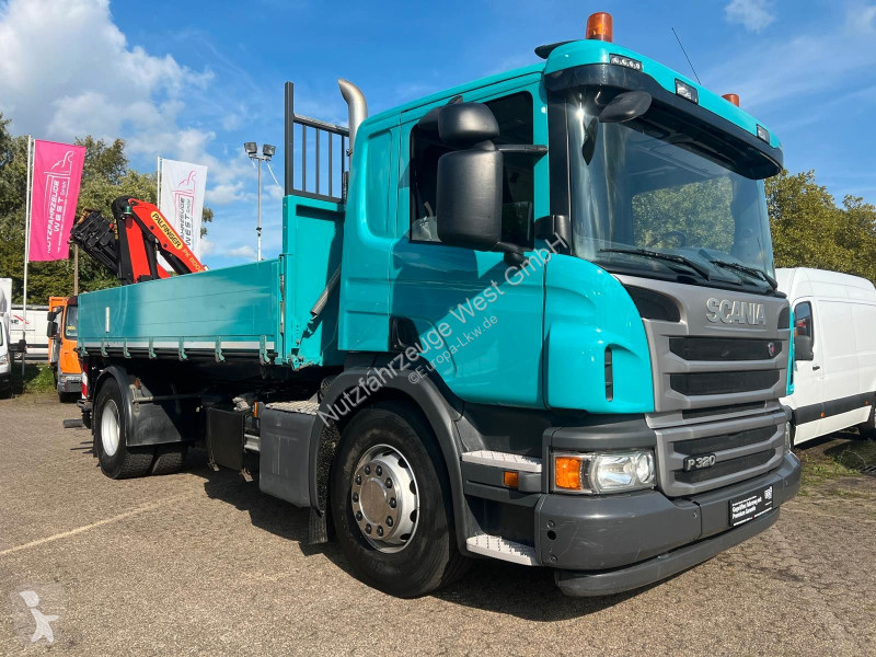 Lastbil Scania 320 Kipper Funk-Kran...