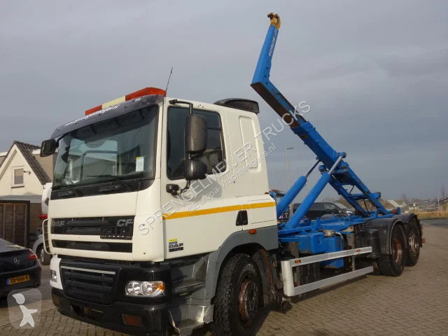 DAF 410 6X2 HAAKSYSTEEM MANUAL GEARBOX,AIRCO truck