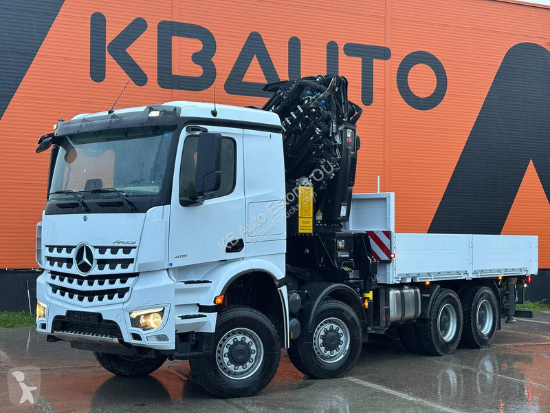 Mercedes 4151 8x8 HIAB 548E-8 + JIB + WINCH /...