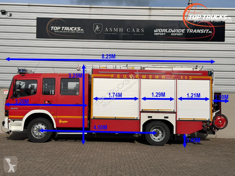 Mercedes ATEGO 1628 2400 ltr water - 200 ltr...