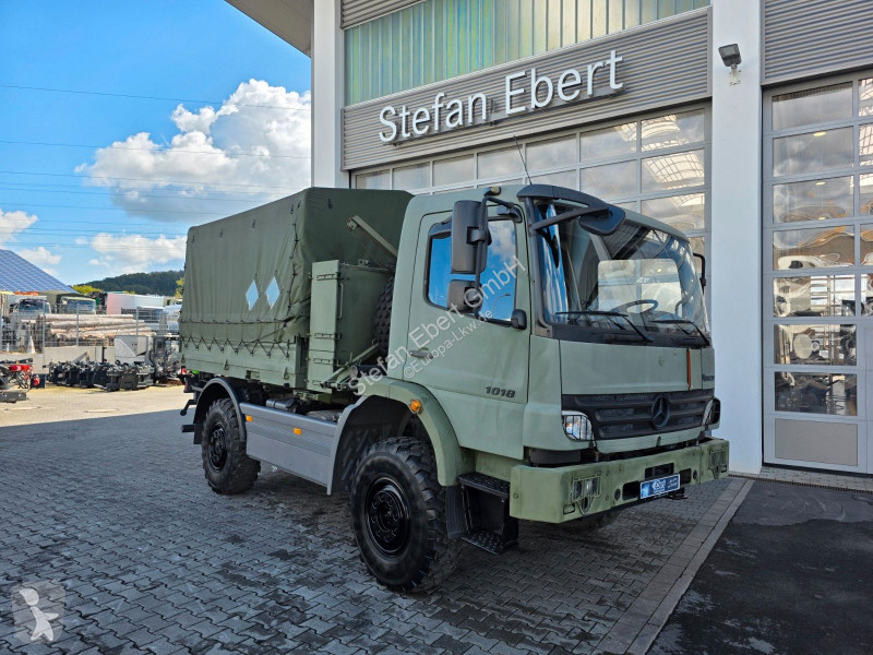 شاحنة Mercedes 1018 A 4x4 Pritsche Plane