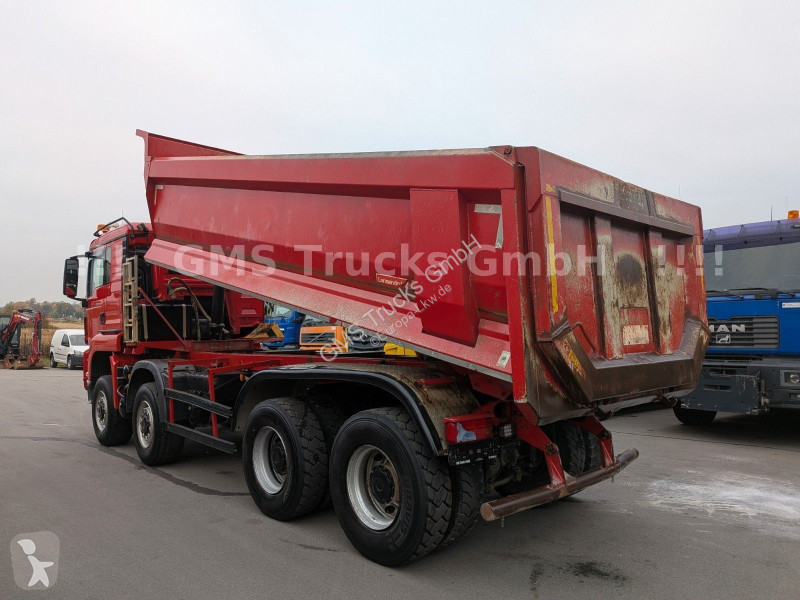 MAN 35.500 / 8X6 / 18 Kubik Mulde / MOTOR NEU...