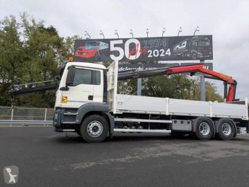 Camion grue ridelles MAN