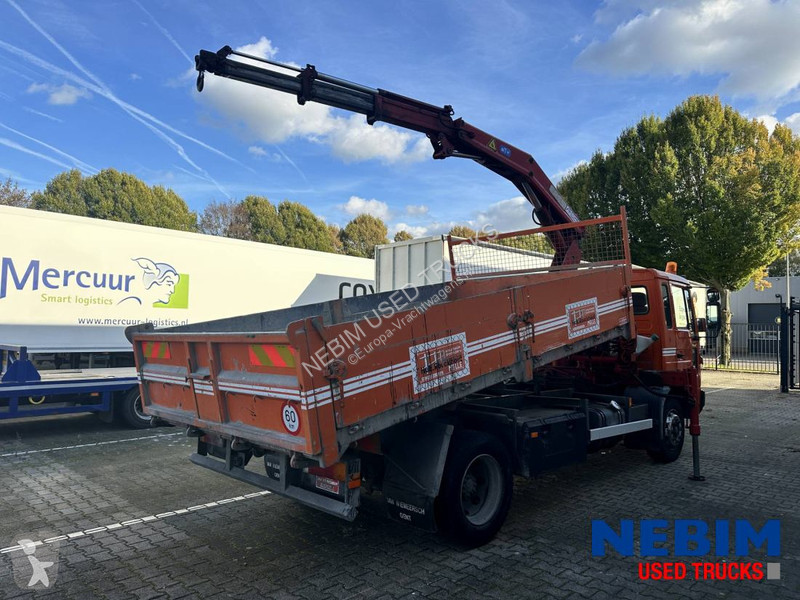 Kamion Volvo 11 - 180 4x2 - Tipper / Crane